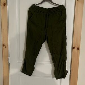 Soft green joggers - light fabric